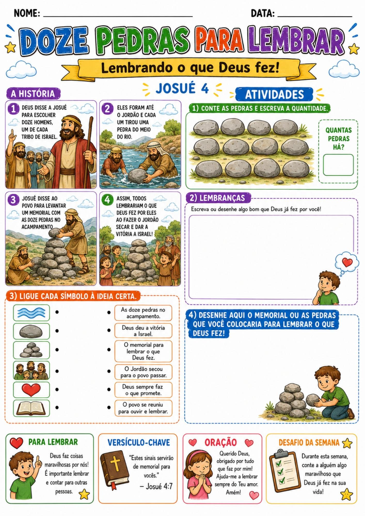 Folha Real A4 - Culto Infantil 8